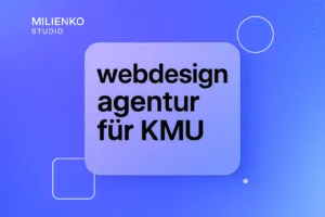 webdesign agentur für KMU – OG Titelbild (Miliienko Studio)