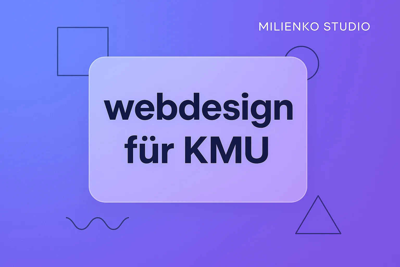 webdesign f�r KMU 1 webdesign f�r KMU – Illustration (Miliienko Studio)